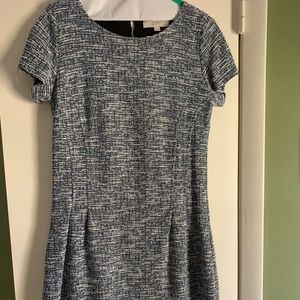 Navy/White short sleeve Loft dress